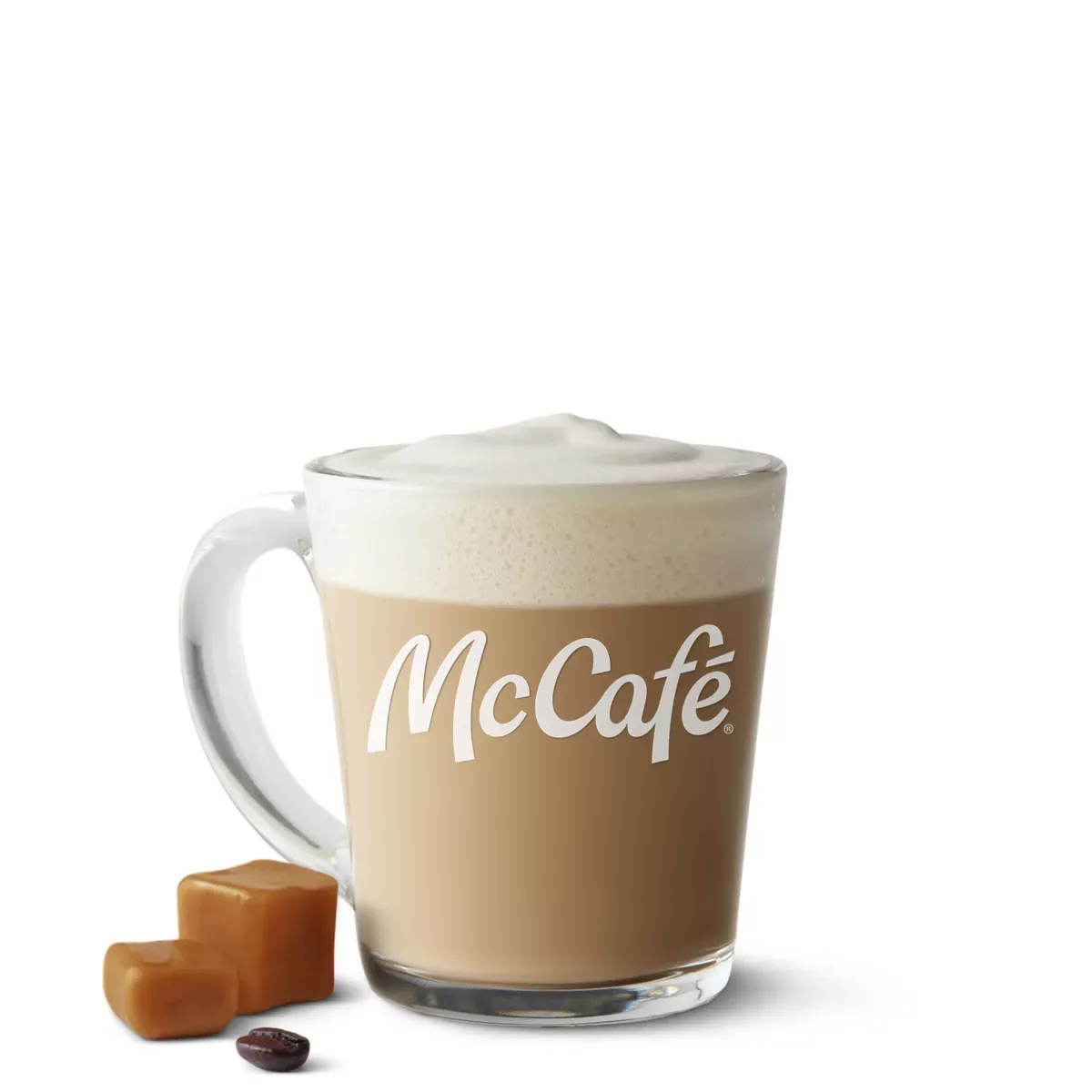 McCafé® Caramel Cappuccino from McDonald's menu