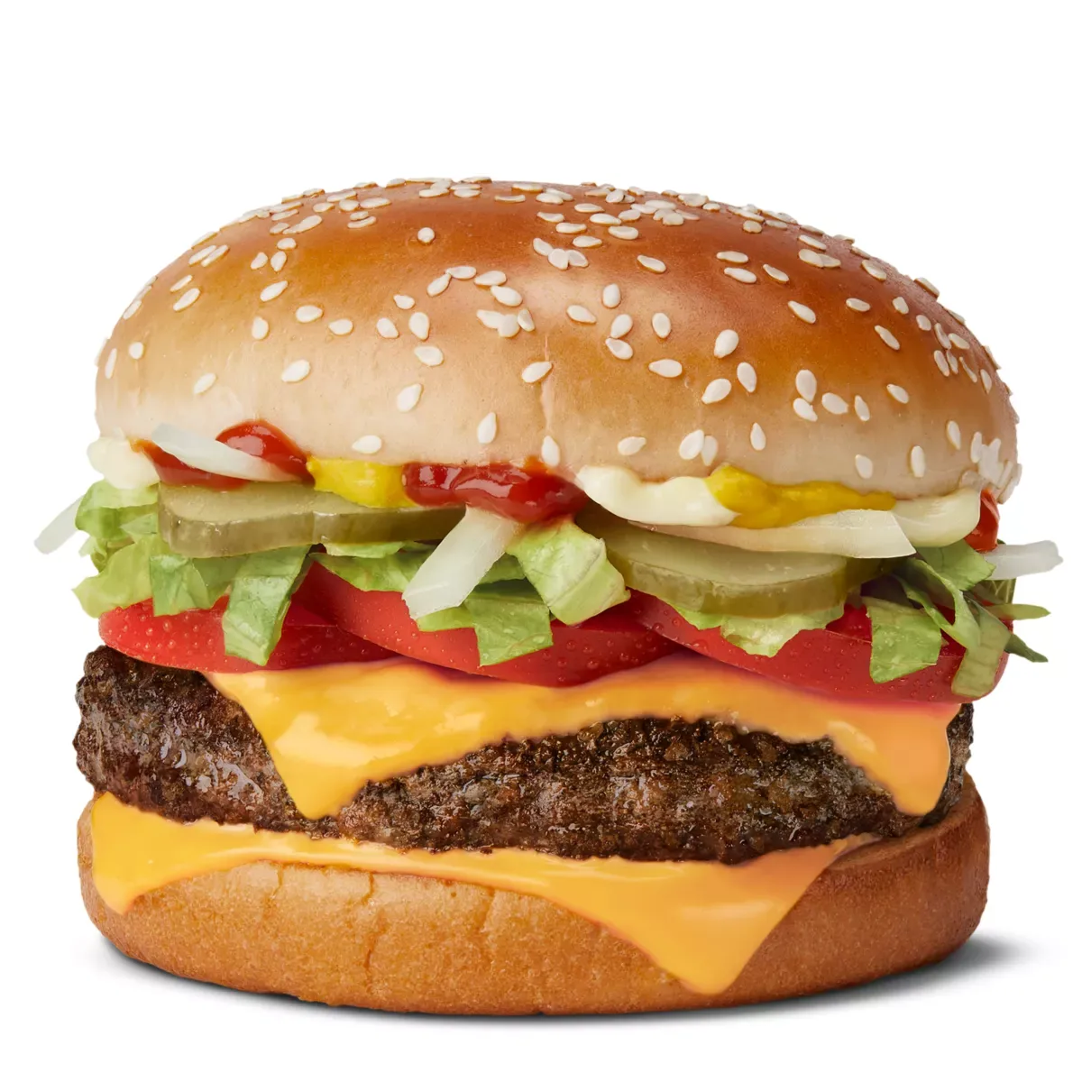 Quarter Pounder®* with Cheese Deluxe from McDonald's menu
