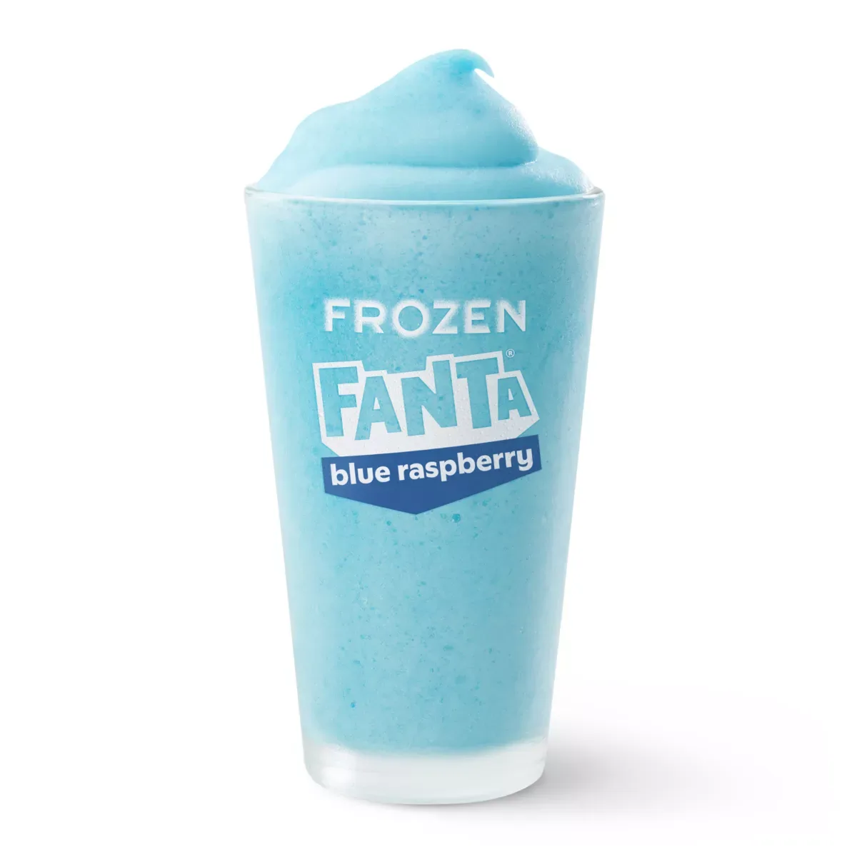Frozen Fanta® Blue Raspberry from McDonald's menu