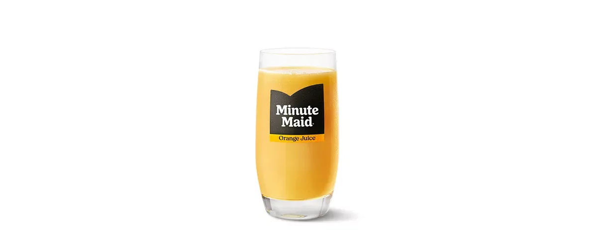 Minute Maid® Premium Orange Juice from McDonald's menu